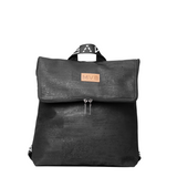 Laptop Vegan Backpack black cork