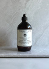 Heirloom Dish Soap in Australian White Grapefruit scent with plant-based formula for eco-friendly dishwashing