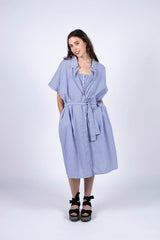 Robe Glam Bleue