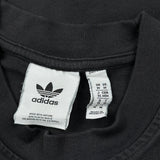 Adidas T-Shirt - Medium Black Cotton