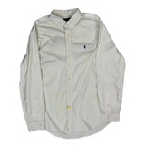 Classic Fit Performance Ralph Lauren Shirt - XL White Cotton