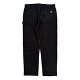 Tilly Tuff Carpenter Pants - 36W 31L Black Cotton