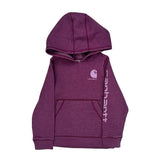 Age 4 Carhartt Long Sleeve T-Shirt - XS Purple Cotton Blend