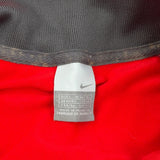 Nike Track Jacket - Large Gray Polyester