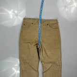 Lee Cord Pants - 30″ Waist Beige Corduroy