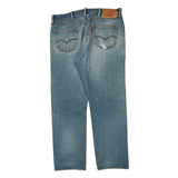 501 Levis Jeans - 36W 31L Light Wash Cotton
