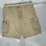 Lee Cargo Shorts - 36W 10L Beige Cotton