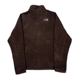 The North Face Fleece Jacket - XL Brown Polyester