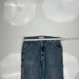 Levis Carpenter Jeans - 34W 30L Blue Cotton