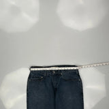 Levis Boot Cut Jeans - 32W 30L Blue Denim
