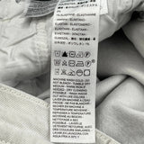 Levis Denim Shorts - 26W UK 6 White Cotton