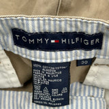 Tommy Hilfiger Chino Shorts - 30W 7L Khaki Cotton