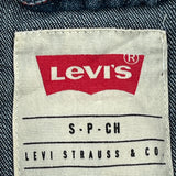Levis Denim Shirt - Small Blue Cotton
