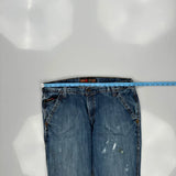 Ariat Carpenter Jeans - 38W 31L Blue Cotton