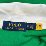 Polo By Ralph Lauren Rugby Shirt - Medium Green Cotton
