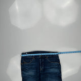 Diesel Jeans - 35W 29L Dark Wash Cotton