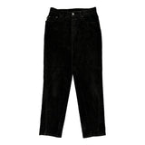 Ralph Lauren Cord Trousers - 28″ Waist Black Corduroy
