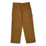 Carhartt Carpenter Trousers - 32W 29L Brown Cotton