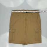 Wrangler Cargo Shorts - 36W 10L Beige Cotton