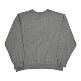 Starter Sweatshirt - Large Gray Cotton