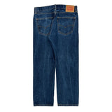 Levis 505 Jeans - 33W 30L Dark Wash Cotton
