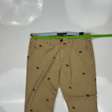 Custom Fit Tommy Hilfiger Chinos - 36W 32L Khaki Cotton