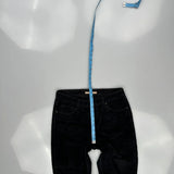 Levis Skinny Cord Trousers - 30″ Waist Black Corduroy