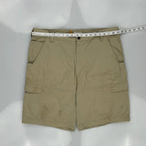 Carhartt Cargo Shorts - 38W 11L Beige Cotton