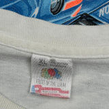 Ward Burton Fruit Of The Loom Nascar T-Shirt - XL White Cotton