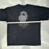 Puerto Vallarta, Mexico Harley Davidson Graphic T-Shirt - XL Black Cotton