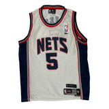 Nets Reebok Nba Jersey - 2XL Blue Polyester