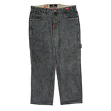Ecko Unltd Hip Hop Carpenter Pants - 38W 30L Acid Wash Cotton