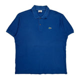 Lacoste Polo Shirt - XL Blue Cotton