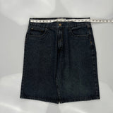 Courage Denim Shorts - 36W 11L Dark Wash Cotton