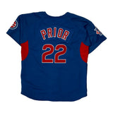 Chicago Cubs Nike Mlb Jersey - Large Blue Polyester