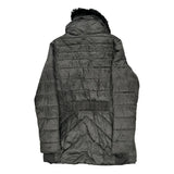 Barbour Puffer - Small Gray Polyester