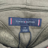 Tommy Hilfiger Hoodie - Large Green Cotton