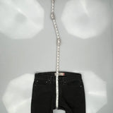 Levis Jeans - 32W 30L Black Cotton
