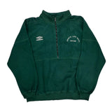 Crystal Lake South Soccer Umbro 1/4 Zip Fleece - XL Green Polyester