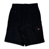 Dickies Shorts - 32W 12L Black Cotton