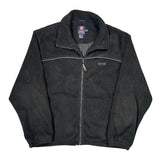 Chaps Ralph Lauren Fleece Jacket - XL Black Polyester