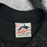 Wolf Harlequin Graphic Aop T-Shirt - XL Black Cotton