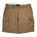 Polo By Ralph Lauren Cargo Shorts - 40W 10L Khaki Cotton