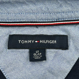 Tommy Hilfiger Polo Shirt - Large Navy Cotton