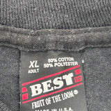 Canton Mckinley Alumni Fruit Of The Loom Single Stitch T-Shirt - XL Black Cotton Blend