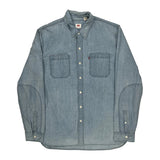 Levis Denim Shirt - XL Light Wash Cotton