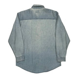 Cleveland Browns Lee Sport Nfl Denim Shirt - Medium Light Wash Cotton