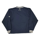 Vintage Champion Windbreaker - Large Navy Nylon