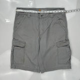Carhartt Cargo Shorts - 34W 10L Gray Cotton
