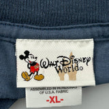 Walt Disney World Disney Cartoon T-Shirt - XL Blue Cotton